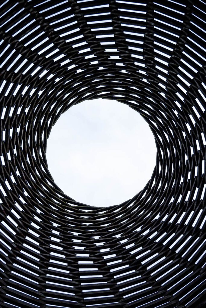 sky artwork in Verbeke Foundation