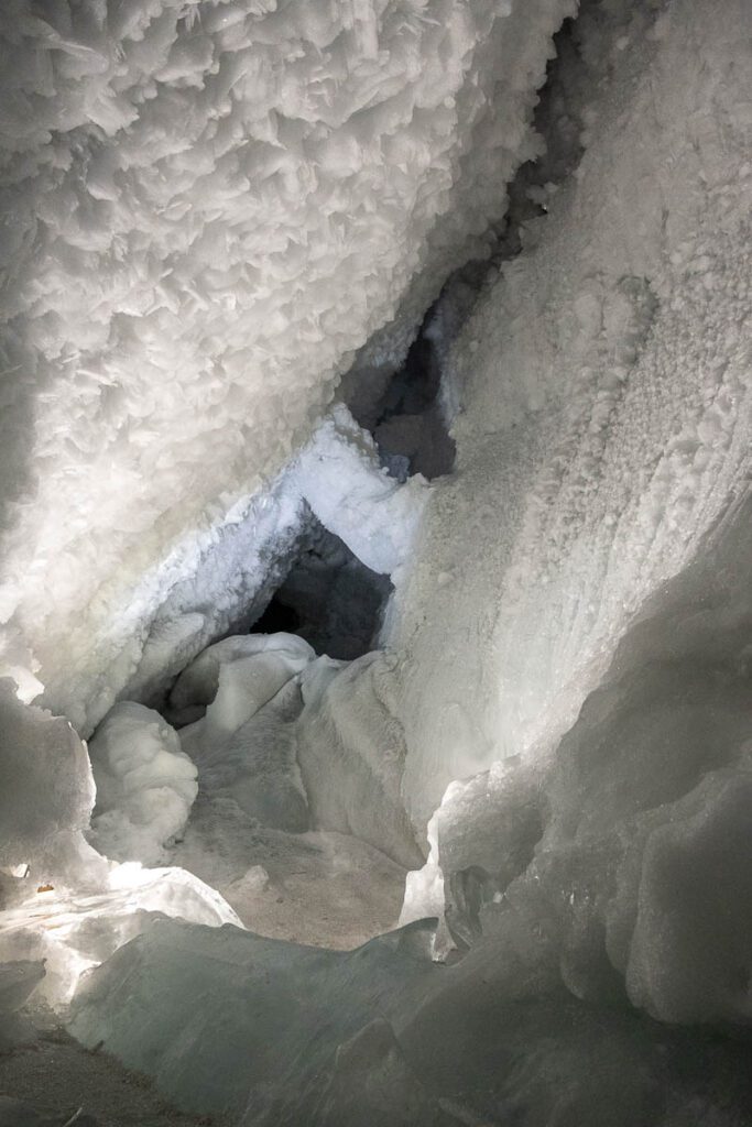 Crevasse in the Glacier Palace