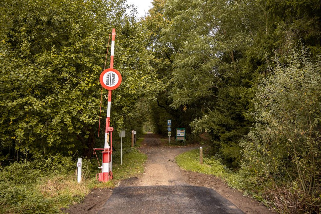 Douane border in Waasland