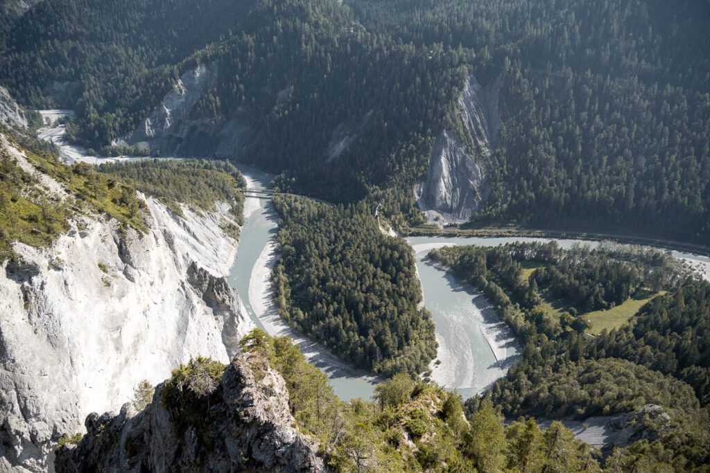 Grand Canyon of Switzerland as seen from Il Spir