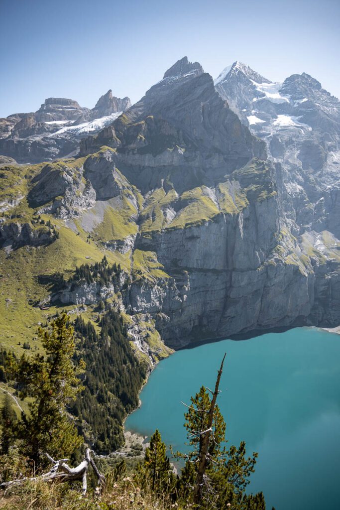 Oeschinen lake Switzerland