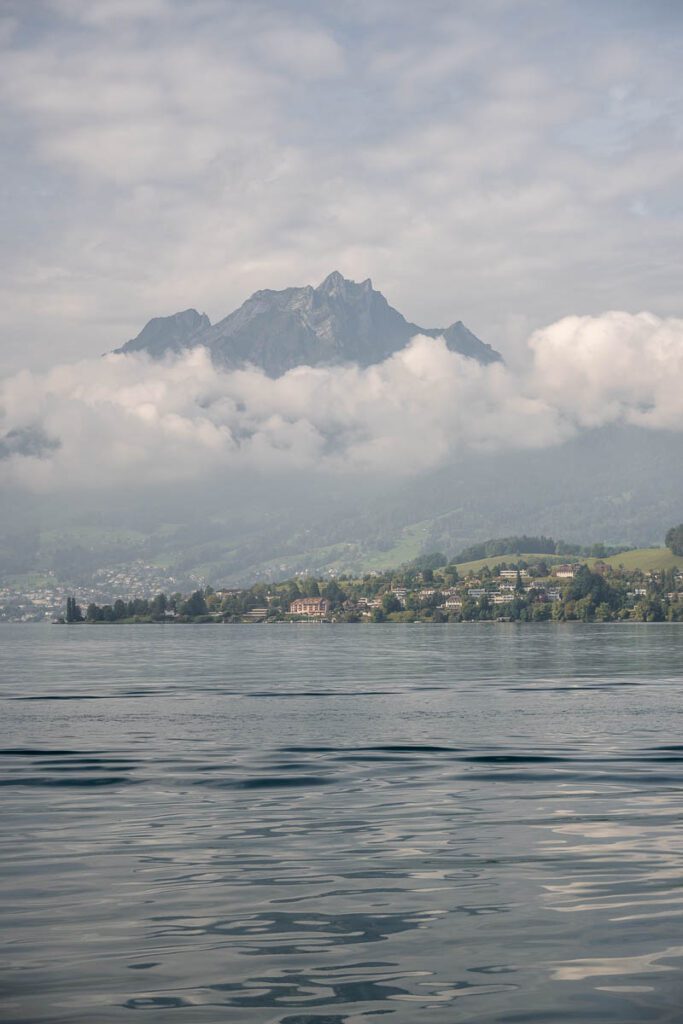 view on Lake Lucerne