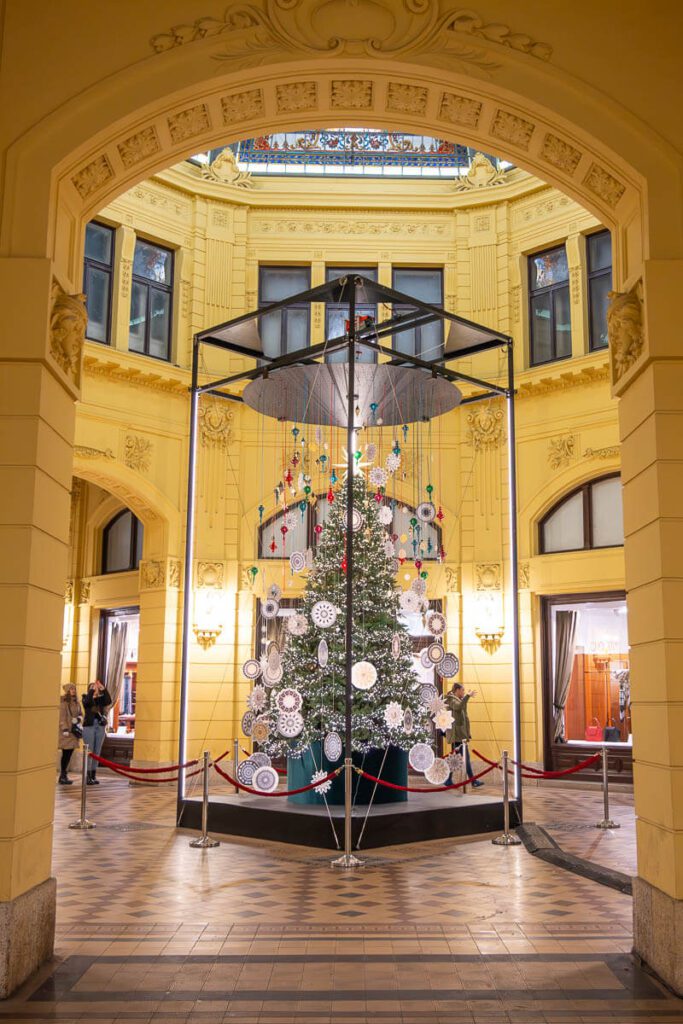 Christmas tree in Zagreb
