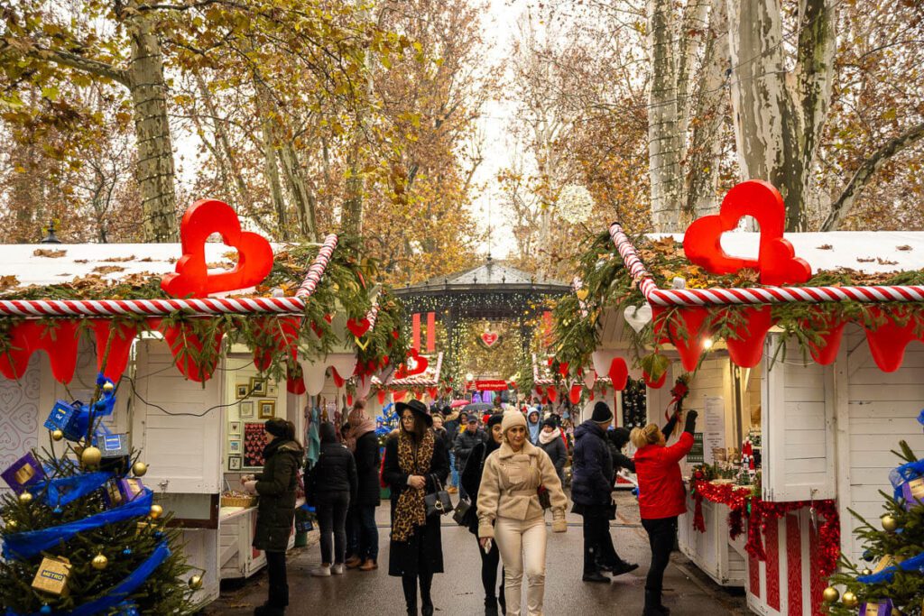 Christmas market Zagreb