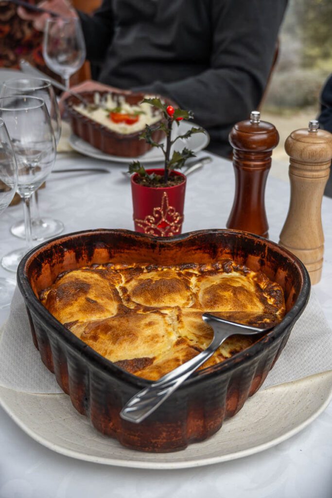 the finished strukli