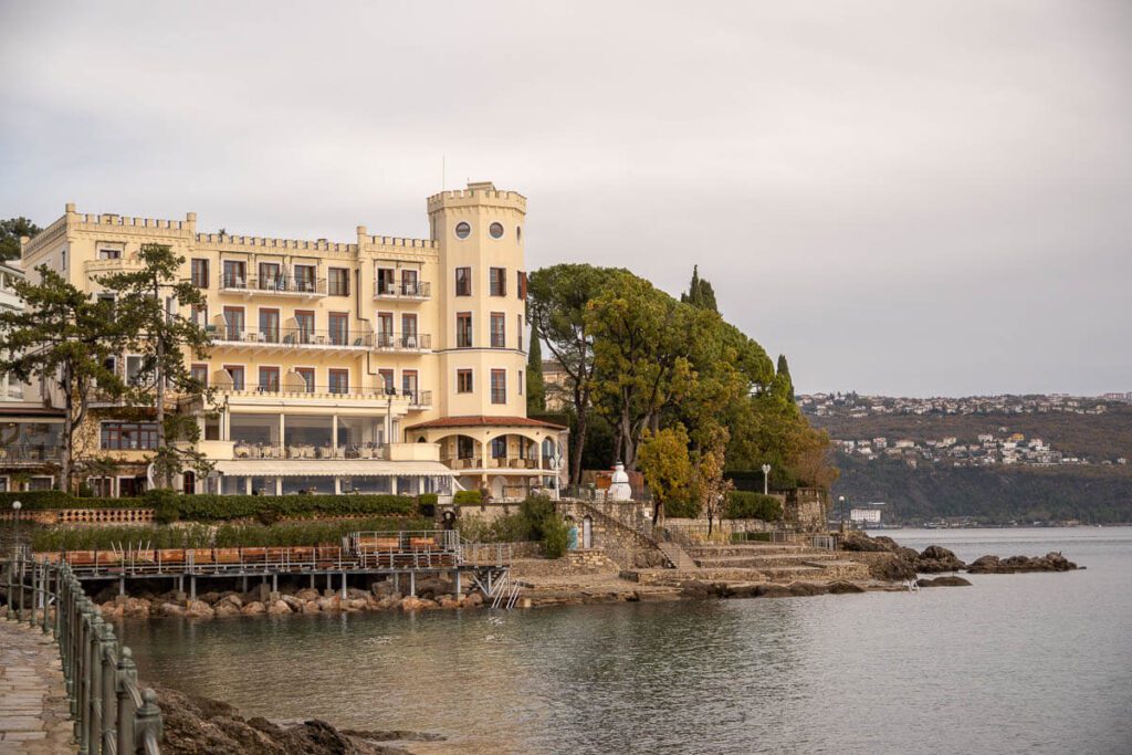 old houses in Opatija