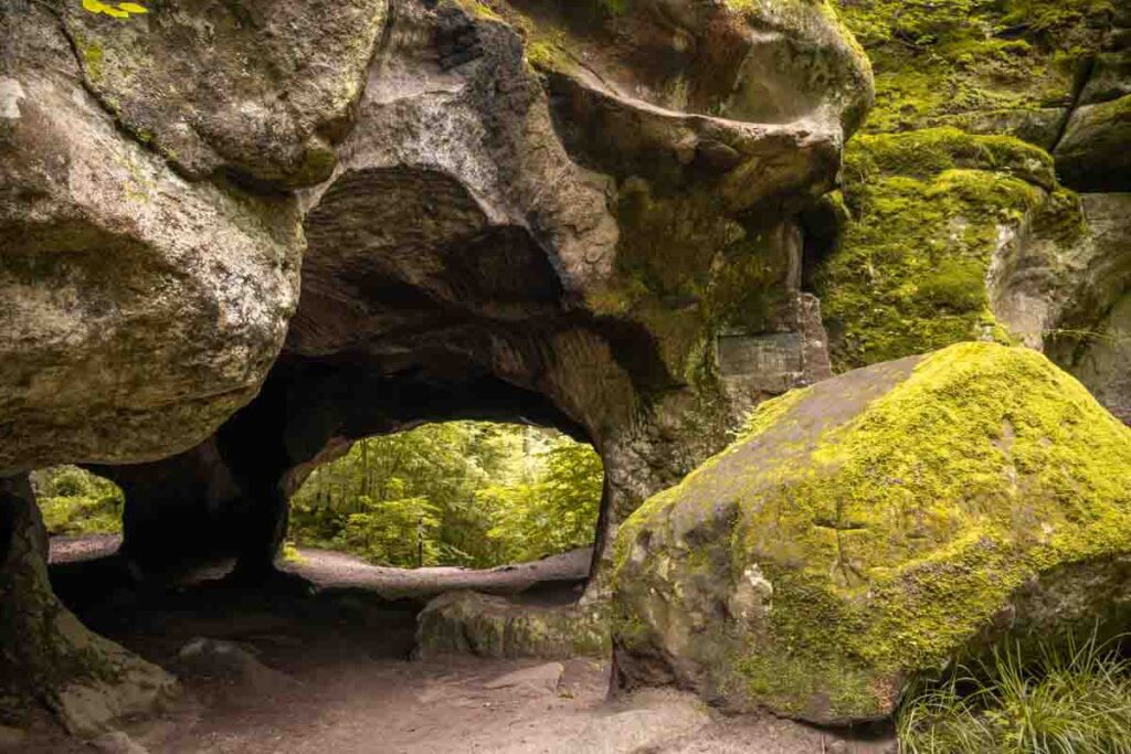 E1 hiking trail Echternach Mullerthal Luxembourg